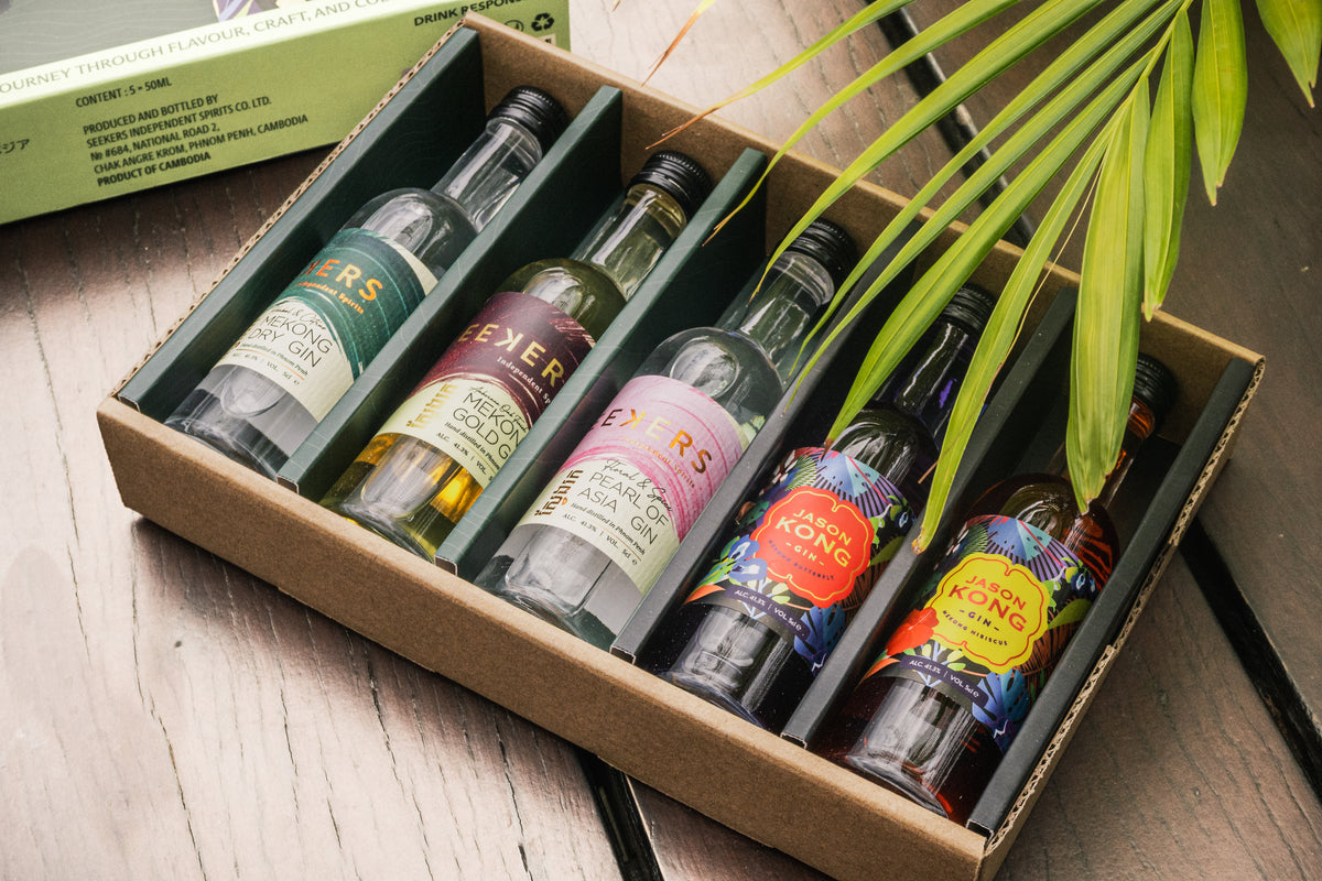 THE MEKONG GIN DISCOVERY SET（50ml×5本）