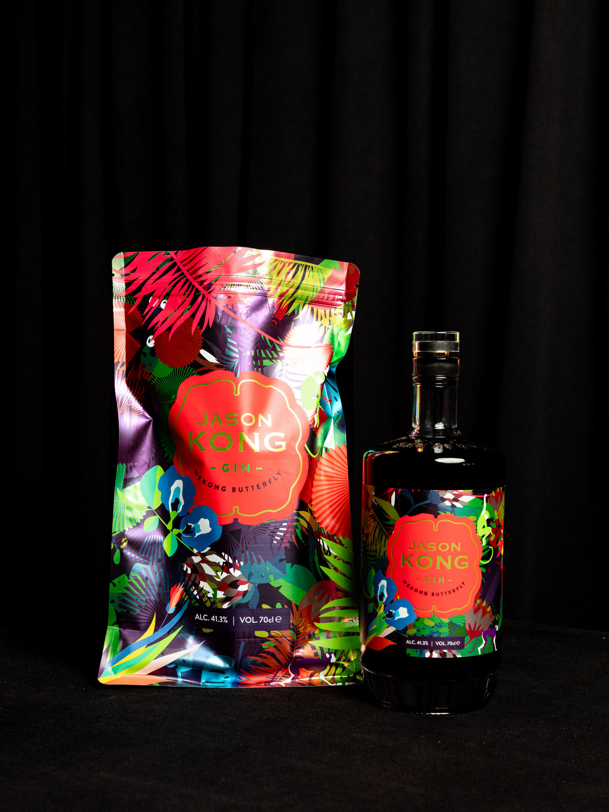 Jason Kong Butterfly Pea Gin 700ml（Alc 41.3%）